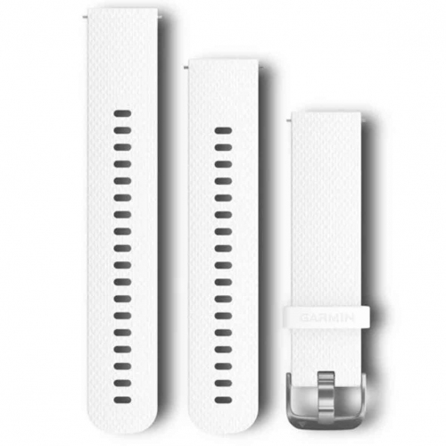 Bracelet Blanc - 20mm - Garmin