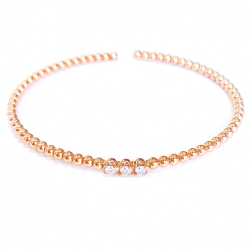 Bracelet Diamants Carezze Gioielliamo