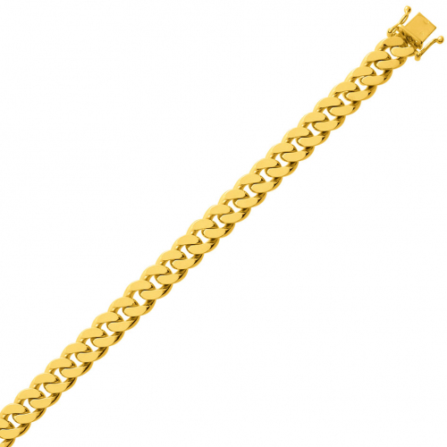 Bracelet en or maille Gourmette 6mm