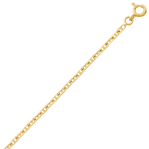 Bracelet en or maille marine 1.5mm