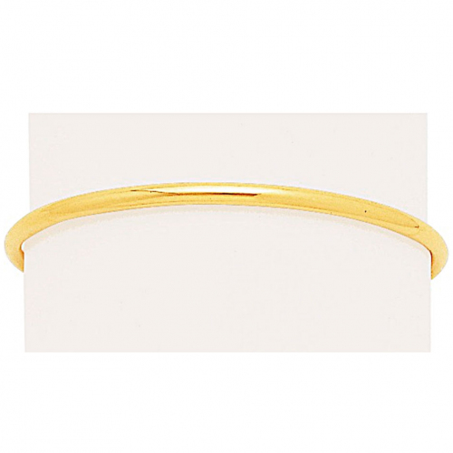 Bracelet jonc fil rond or 9 carats 2,25mm