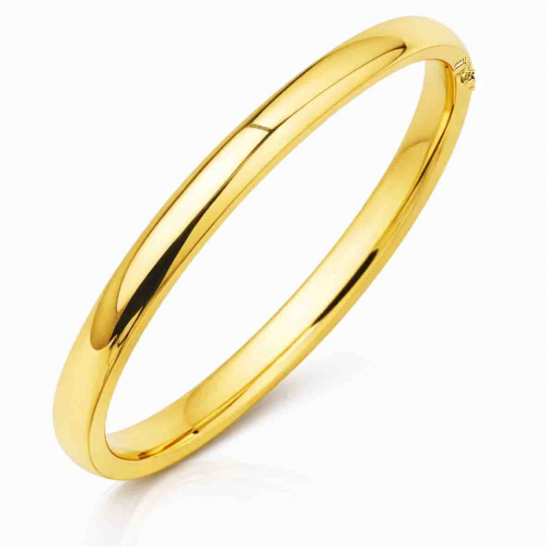 Bracelet jonc ouvrant or jaune