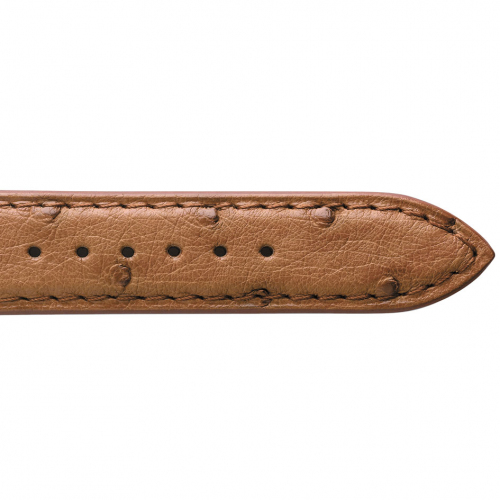 Bracelet Montre Autruche Mat Gold