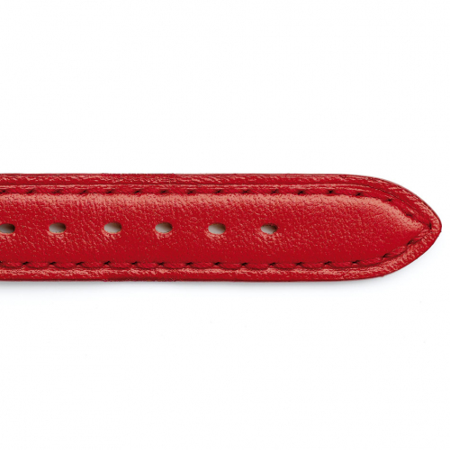 Bracelet Montre Vachette rouge