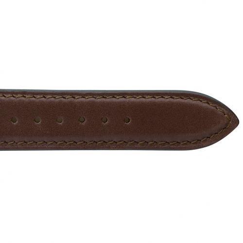 Bracelet Montre Veau Sellier Marron