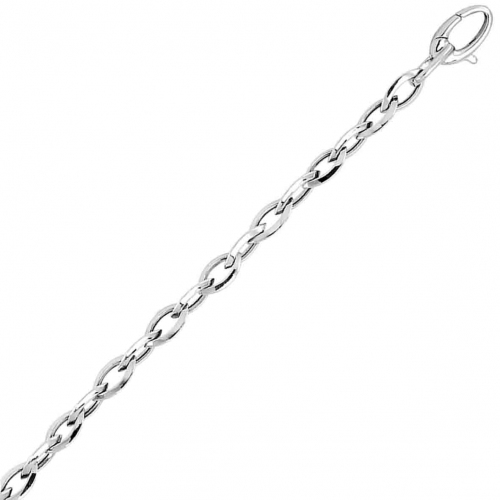 Bracelet or blanc 4mm