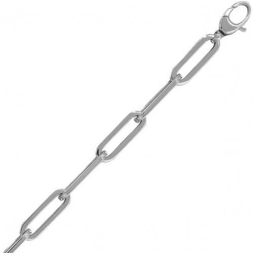 Bracelet or blanc 5.5mm