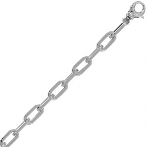 Bracelet or blanc 5.5mm