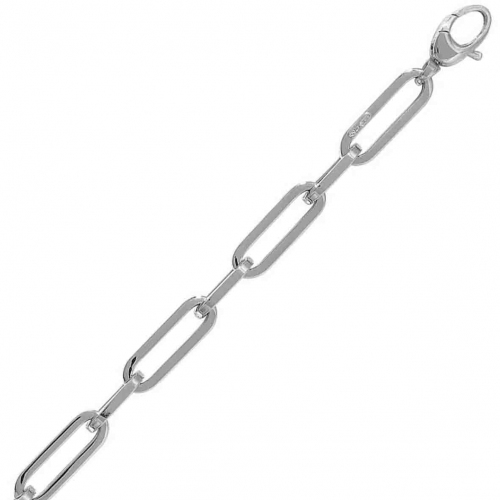 Bracelet or blanc 5mm