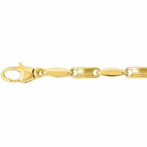 Bracelet or jaune 3mm