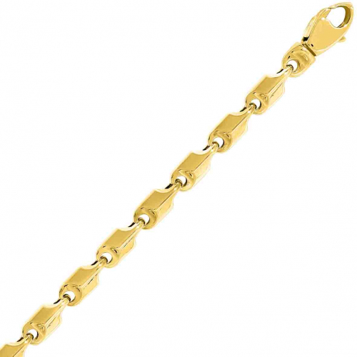 Bracelet or jaune 4mm