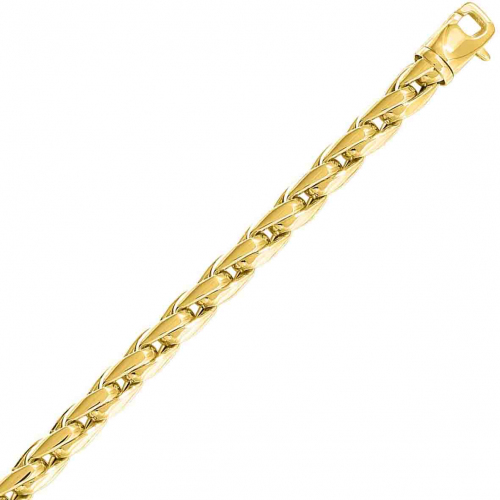 Bracelet or jaune 6mm