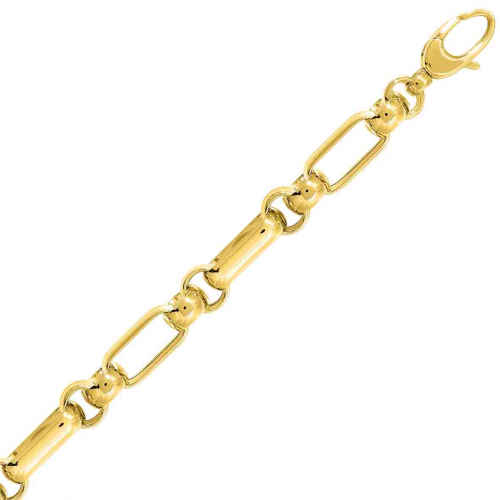 Bracelet or jaune 7.5mm