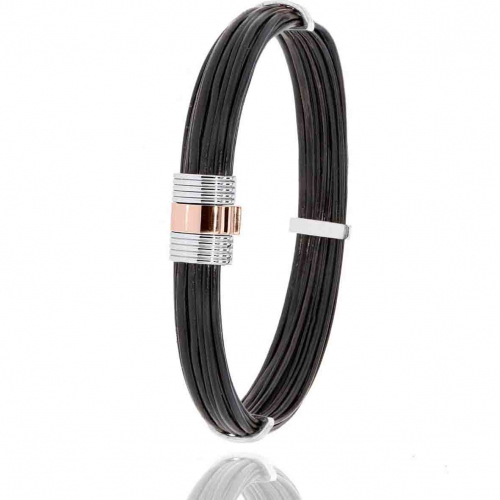 Bracelet poils d'�l�phant fermoir 2 Ors