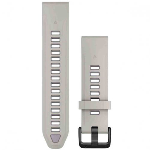 Bracelet QuickFit 20 mm  Fog Gray/Lavender Silicone - Garmin