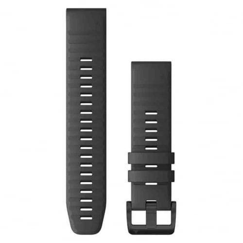 Bracelet QuickFit 22 mm Silicone Gris ardoise - Garmin