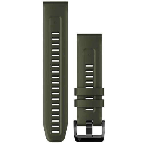 Bracelet QuickFit� 22 mm Silicone Vert Fonc� - Garmin