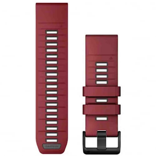 Bracelet QuickFit 26 mm Marsala/Graphite Silicone - Garmin
