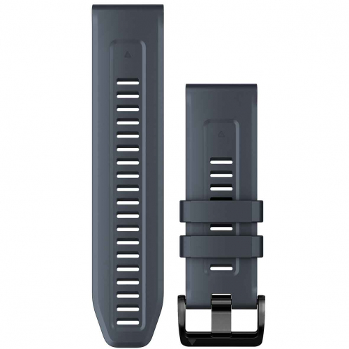 Bracelet QuickFit 26 mm - Silicone Bleu granite - Garmin