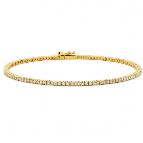 Bracelet rivi�re diamants