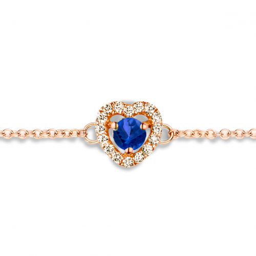 Bracelet Saphir et Diamants- One More 