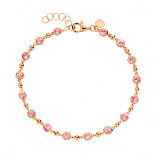 Bracelet Tourmaline Rose - One More