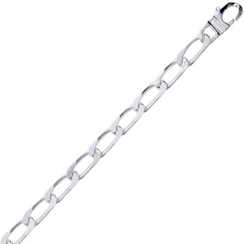 Chaine Argent Maille Cheval