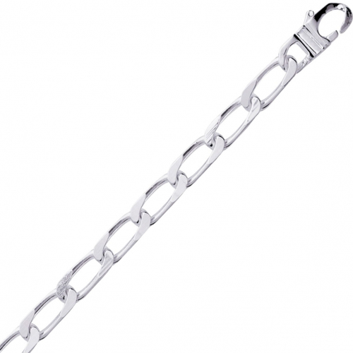 Chaine Argent Maille Cheval