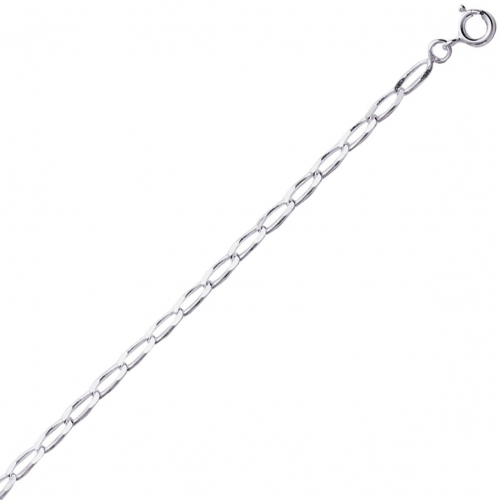 Chaine Argent Maille Cheval