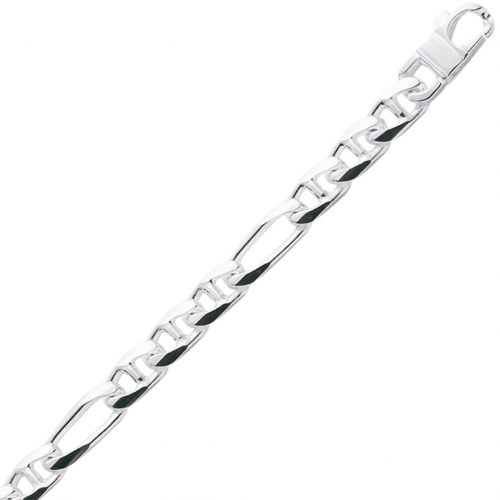 Chaine Argent maille Marine