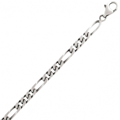 Chaine Argent vieilli maille Altern�e