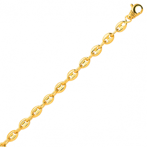 Chaine en or Grain de Caf� 4.5 mm 