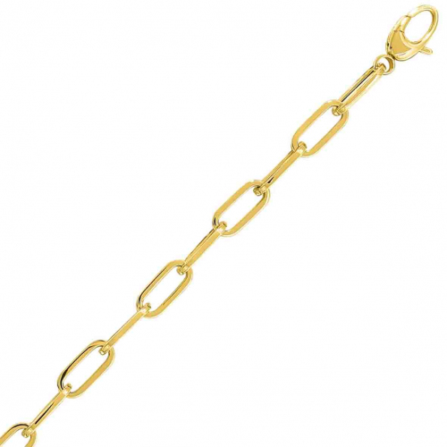 Chaine en or jaune Fantaisie 5mm