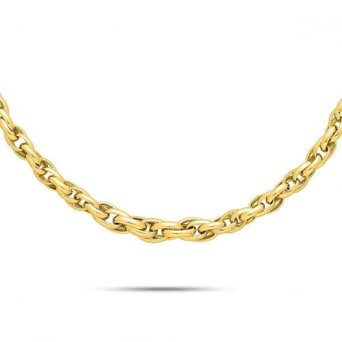 Chaine en or jaune Fantaisie 7mm