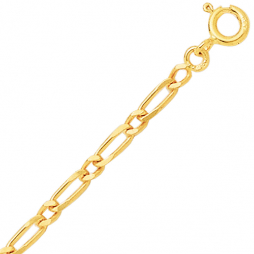 Chaine en or maille Altern�e 2.5 mm