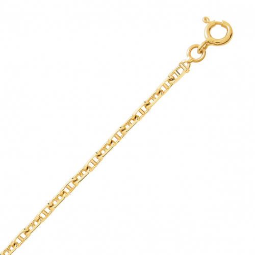 Cha�ne en or maille marine 2mm