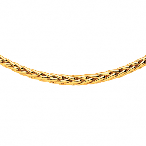 Chaine en or maille Palmier 4mm