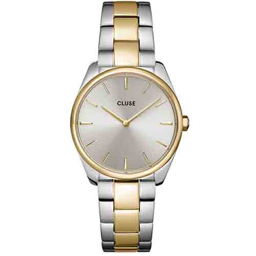 Cluse F�roce Petite Steel Bicolour