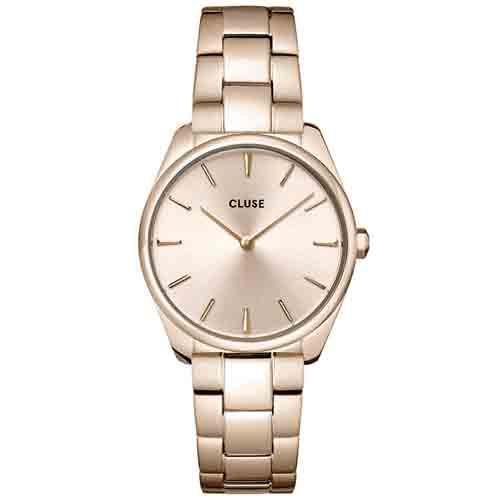 Cluse F�roce Petite Steel Pink Gold Colour