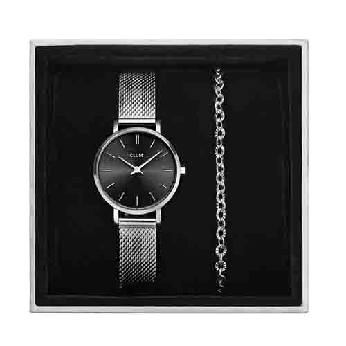 Coffret Boho Chic Petite Mesh, Bracelet Silver