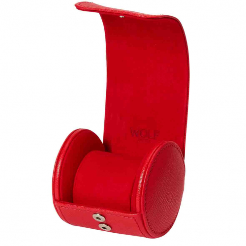 Coffret Montre Single Roll Wolf 1834 - Tutti Frutti - Rouge