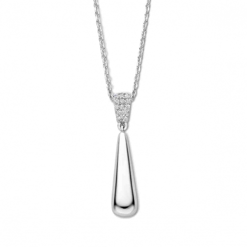 Collier argent - pendentif oxydes - Naiomy