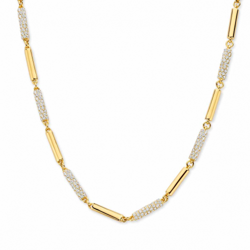 Collier Argent Serti d'oxydes - Naiomy