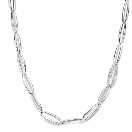 Collier Argent Serti d'oxydes - Naiomy