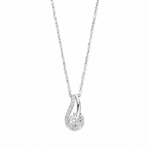 Collier Argent Serti d'oxydes - Naiomy