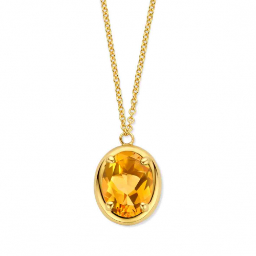 Collier citrine orange - One More