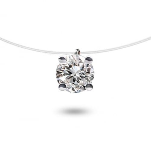 Collier diamant Nylon 0.30 ct