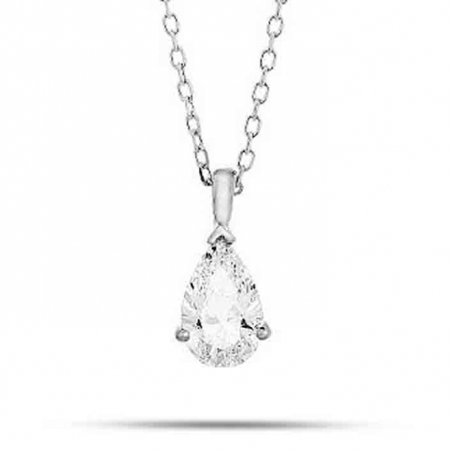 Collier Diamant Poire