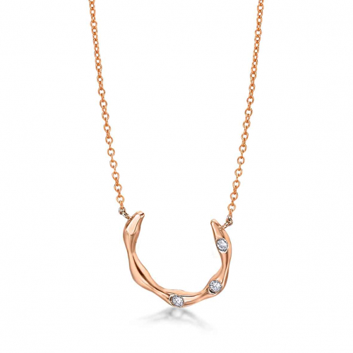 Collier Diamants 0.04 ct
