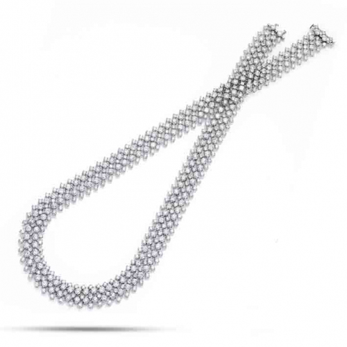 Collier Diamants Rivire